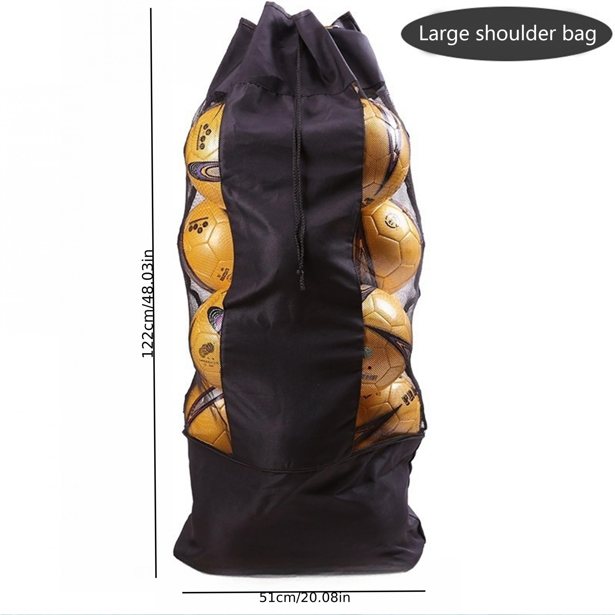 Football Basketball Bag With Drawstring Ball Storage and Organizer Bag