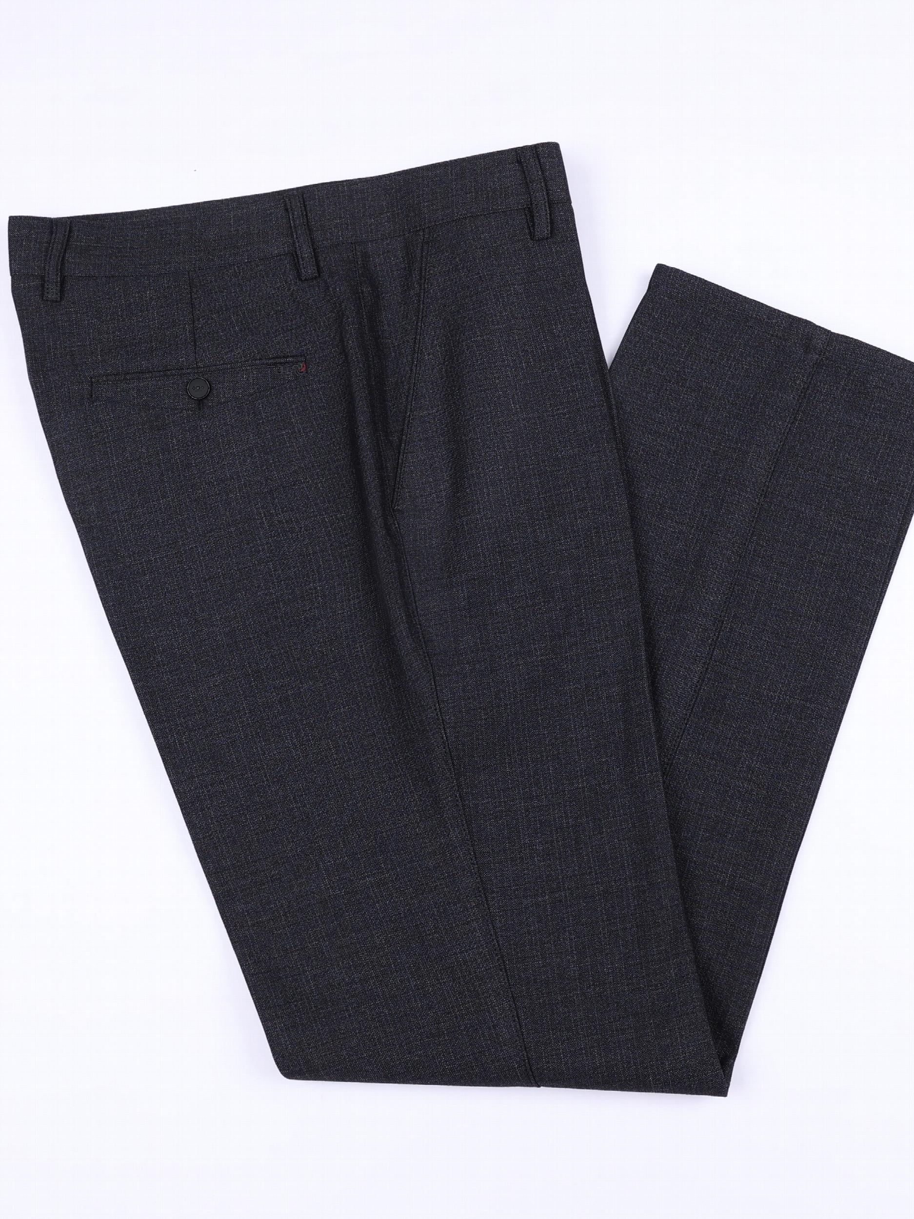 Men's Formal Solid Straight Leg Dress Pants For Business