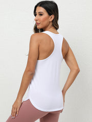 Women's Summer Tops Solid Running Casual Sports Tank Top