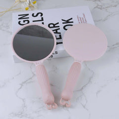 Cartoon Handle Candy Hand Mirror Portable Makeup Mirror