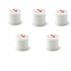 5pcs 20m Rubber Band Tube Rope for Slingshot Catapult Shooting