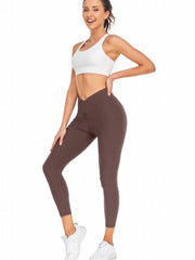 High Waist Wide Waistband Leggings Sports Fitness Yoga Pants