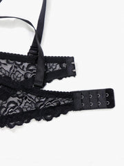 2pcs Lace Wireless Bras Ultra thin Breathable Everyday Bra Women's Lingerie