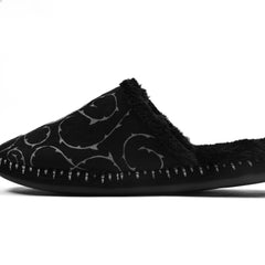 Men's Halloween Warm Cozy Slides Fleece Slippers