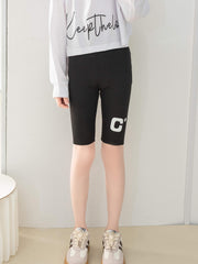 High Stretch Bermuda Shorts for Toddler Girls