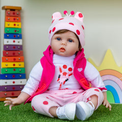 22inch Reborn Baby Doll With Clothes Playmate Kid Toy