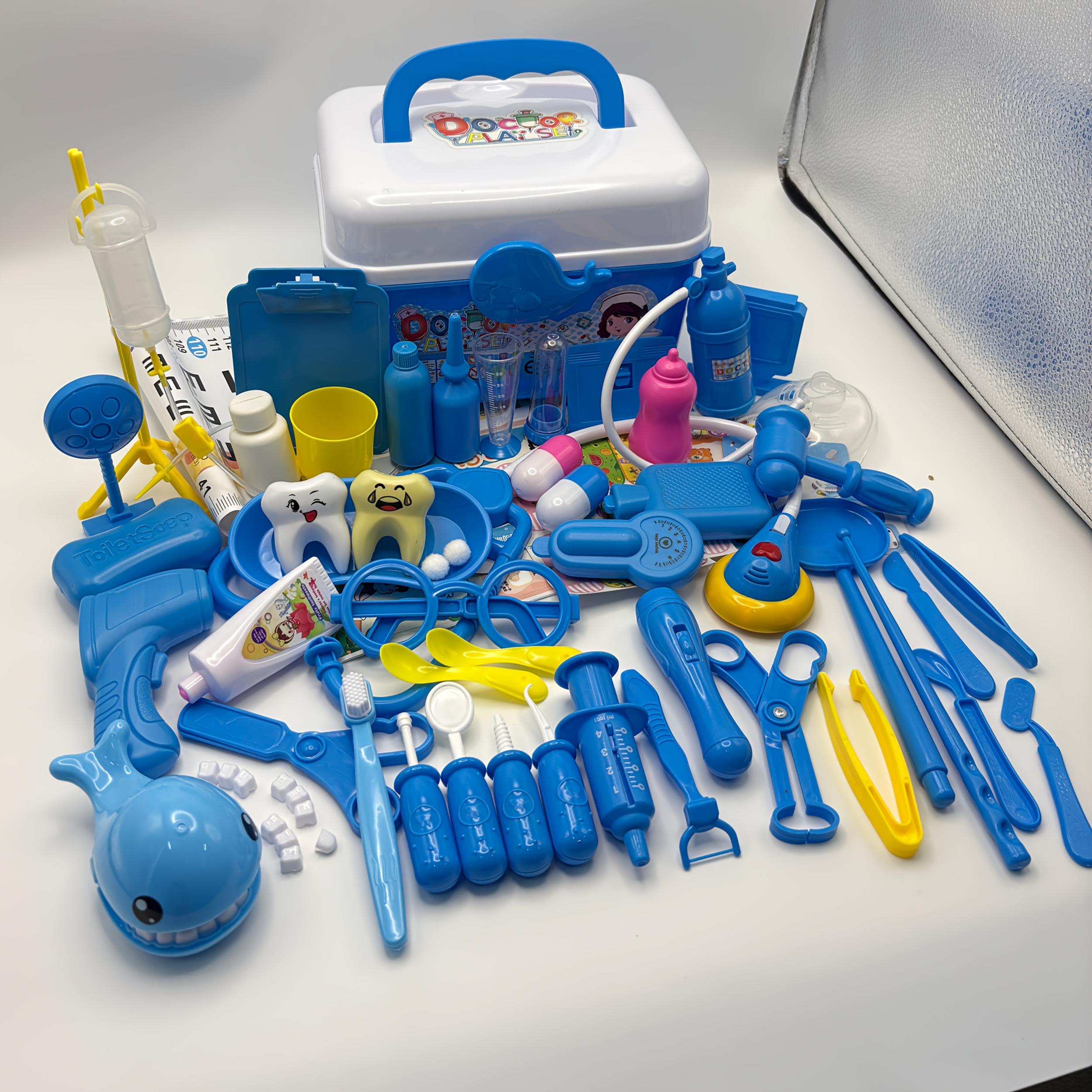 Kids Doctor Playset Role Playing Medical Kit Educational Toy