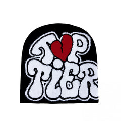 Candy Y2K Knitted Beanie Cap for Style & Warmth