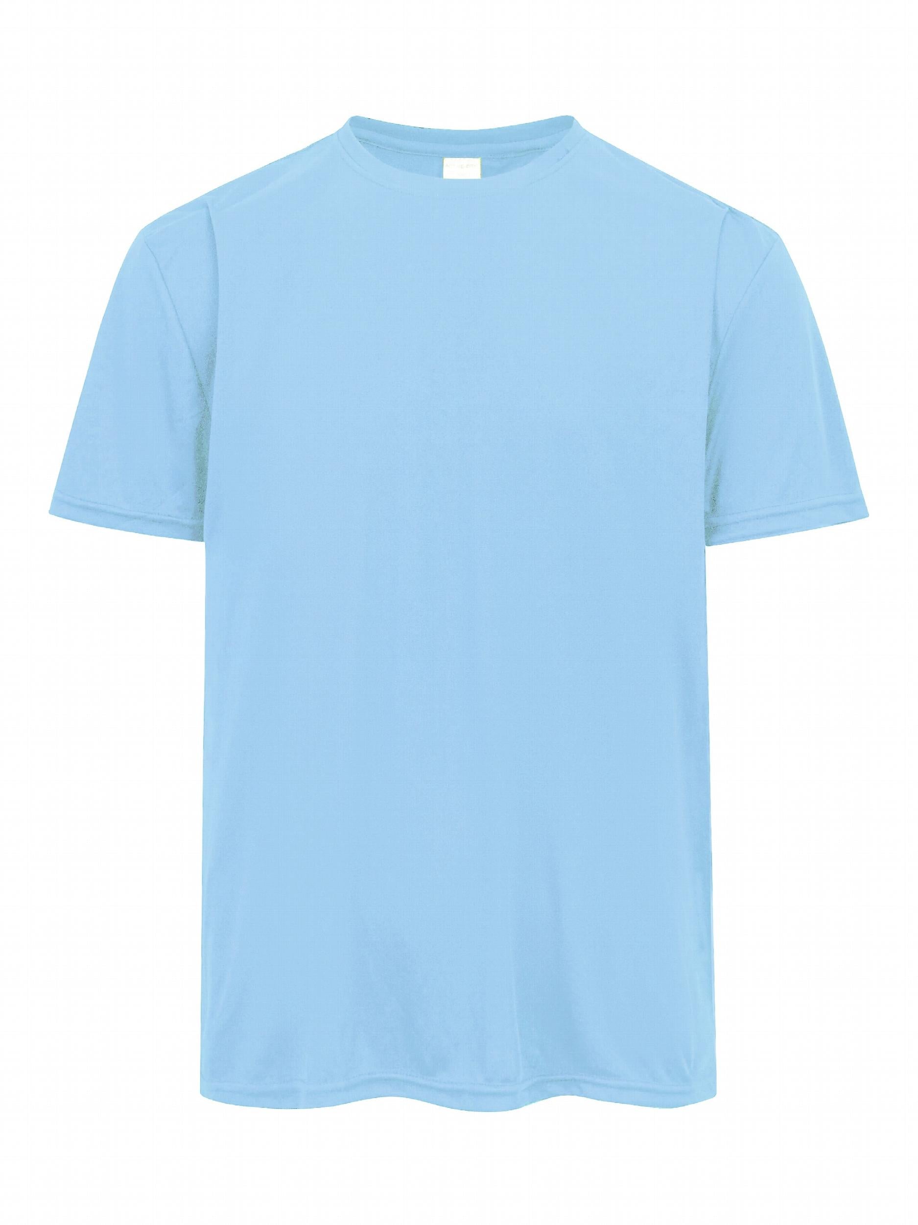 Men's Athletic Workout T-shirt Quick Dry Crew Neck Tee
