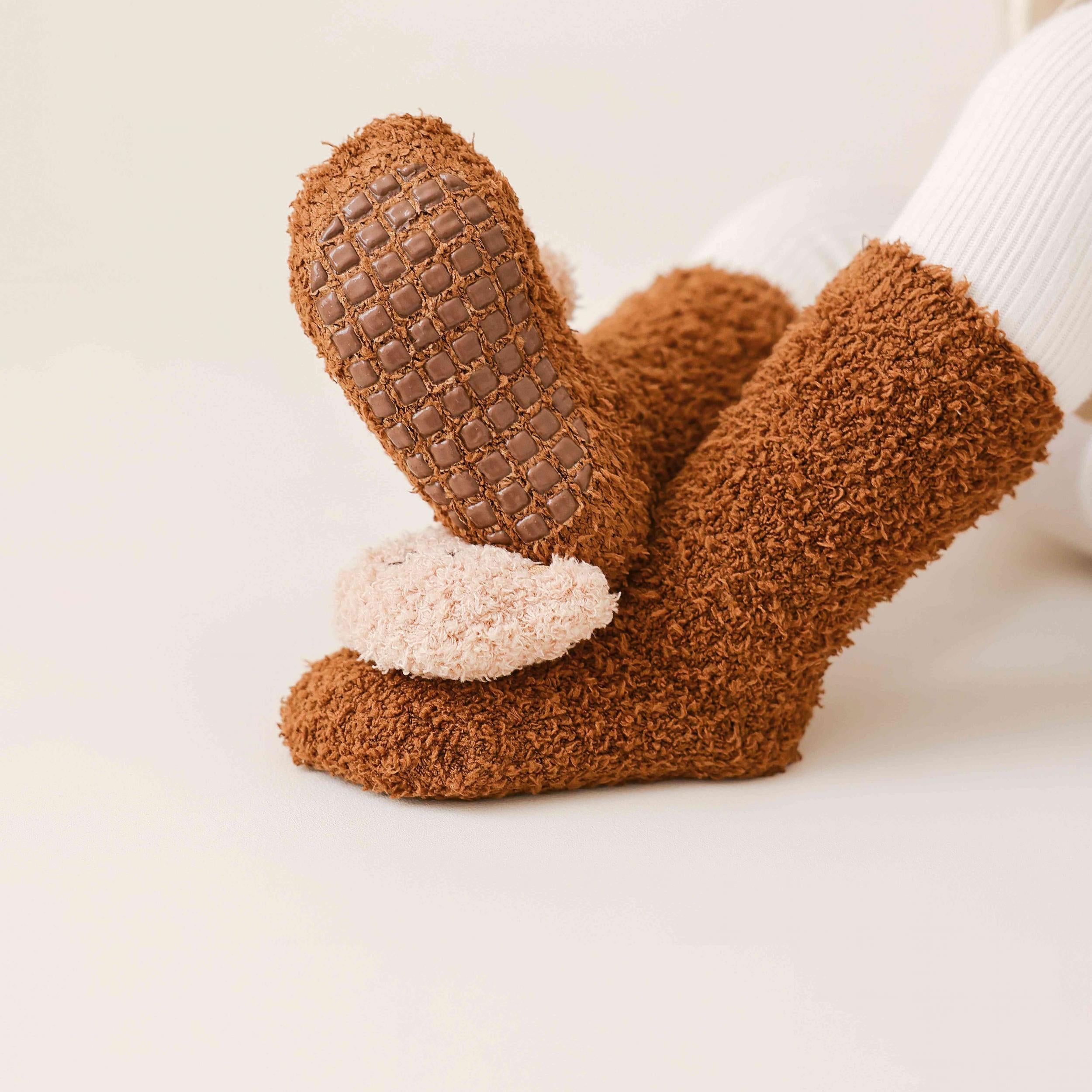 4 Pairs Baby Non slip Warm Floor Socks Yoga Socks