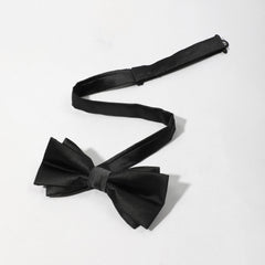 1PC Men's Double Layer Business Bow Tie
