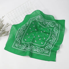 Men's Cashew Ethnic Square Scarf Headscarf Face Scarf
