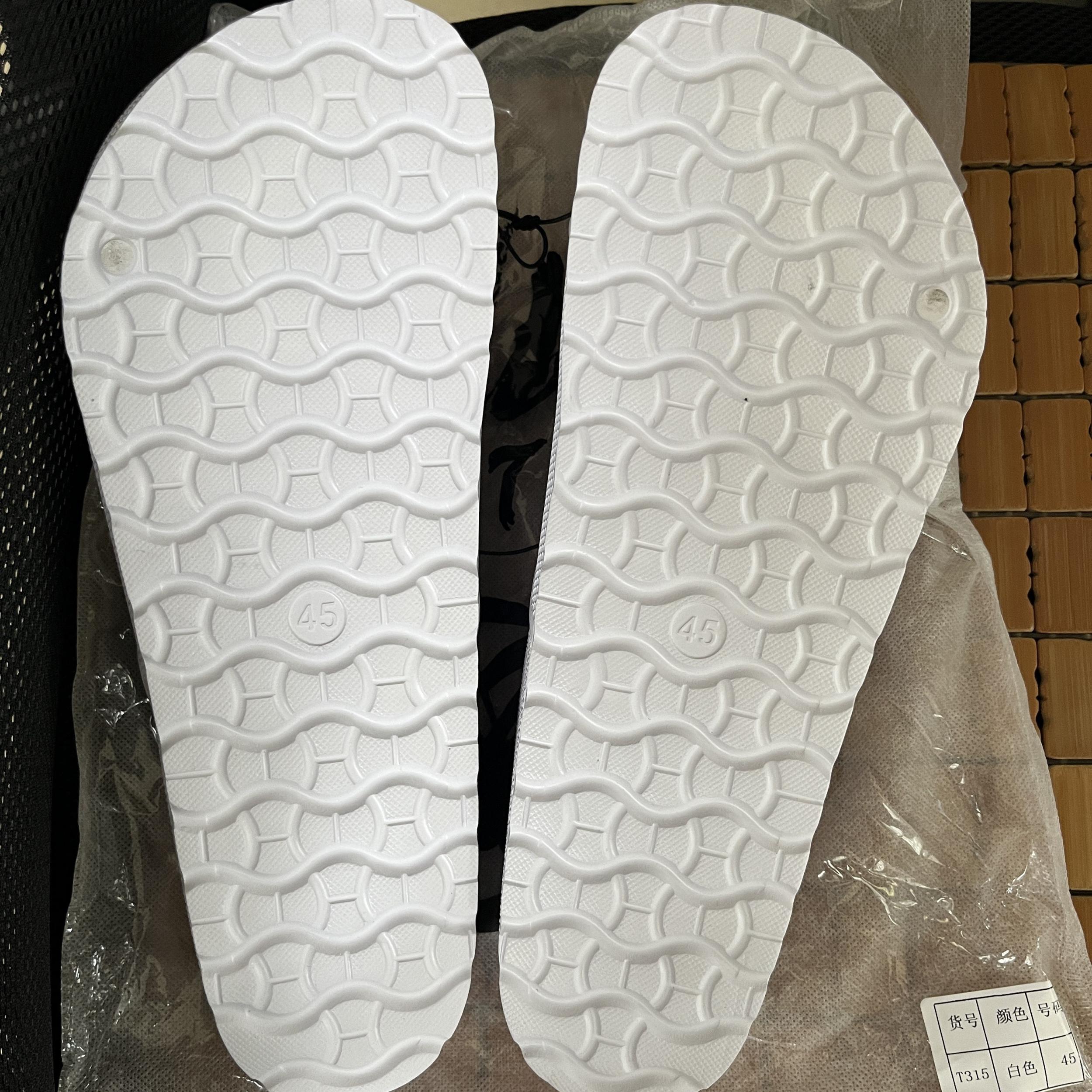 Men's Non Slip Slides Open Toe Shoes for Indoor Outdoor Beach Shower
