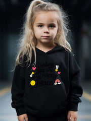 Happy Place Pattern Hoodie & Sweatpants Set