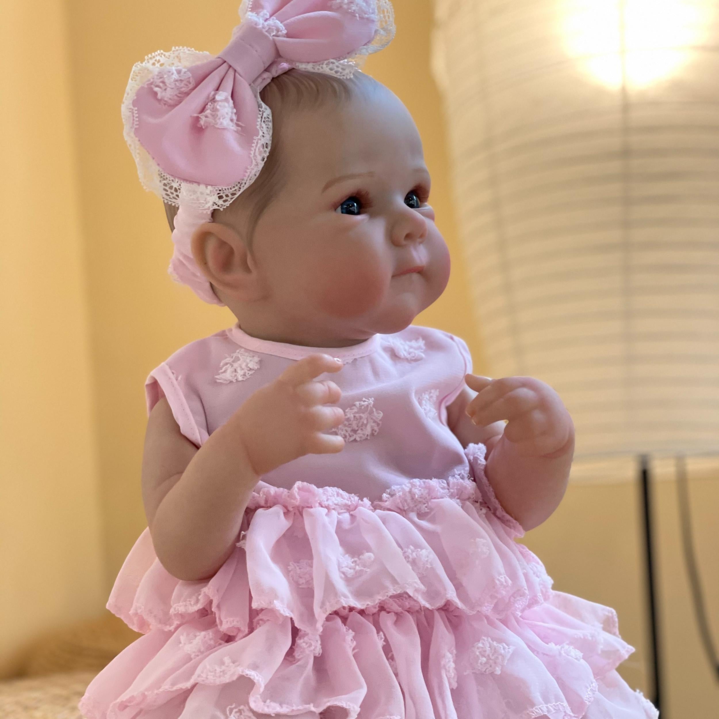 Girl Bettie All Vinyl Bebe Reborn Dolls