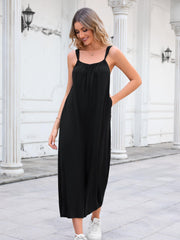 Casual Sleeveless Wide Leg Jumpsuit for Spring & Summer