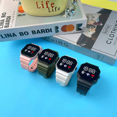 4pcs Astronaut Football LED Electronic Watch Set