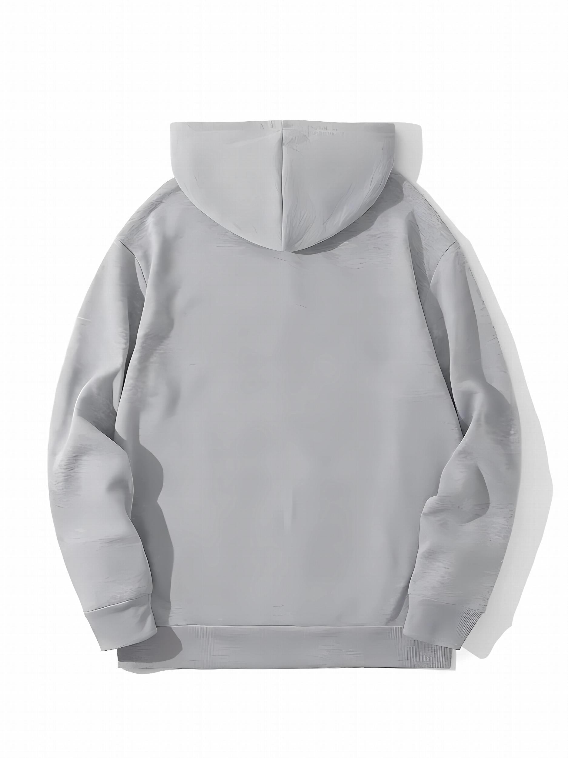 Alien Print Hoodie Graphic Sweatshirt With Kangaroo Pocket