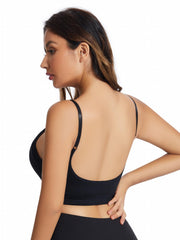 Seamless Wireless Sports Bra Comfy Workout Bra