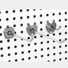 10pcs Pegboard Hook Rack Wall Mounted Hanging Hook Universal Garage Tool Storage