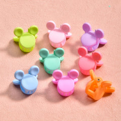 10pcs Girls Mouse Ears Hair Clips Colorful Hairpins Party Wedding