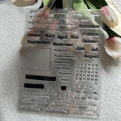 Clear Stamp For Scrapbooking And Card Making