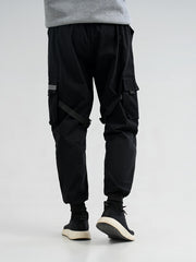 Women's High-Waisted Yoga Pants in Black