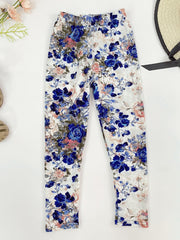 Girls Athletic Legging Pants Claws Print High Stretchy Skinny Pants