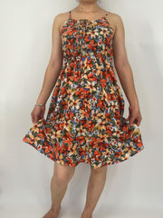 Floral Print Cami Dress Sleeveless Casual Dress