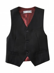 Boys Formal Gentleman Vest for Competition Wedding Banquet