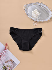7 Pack Plus Size Underwear Set Women's Plus Ribbed Lace Panties Set