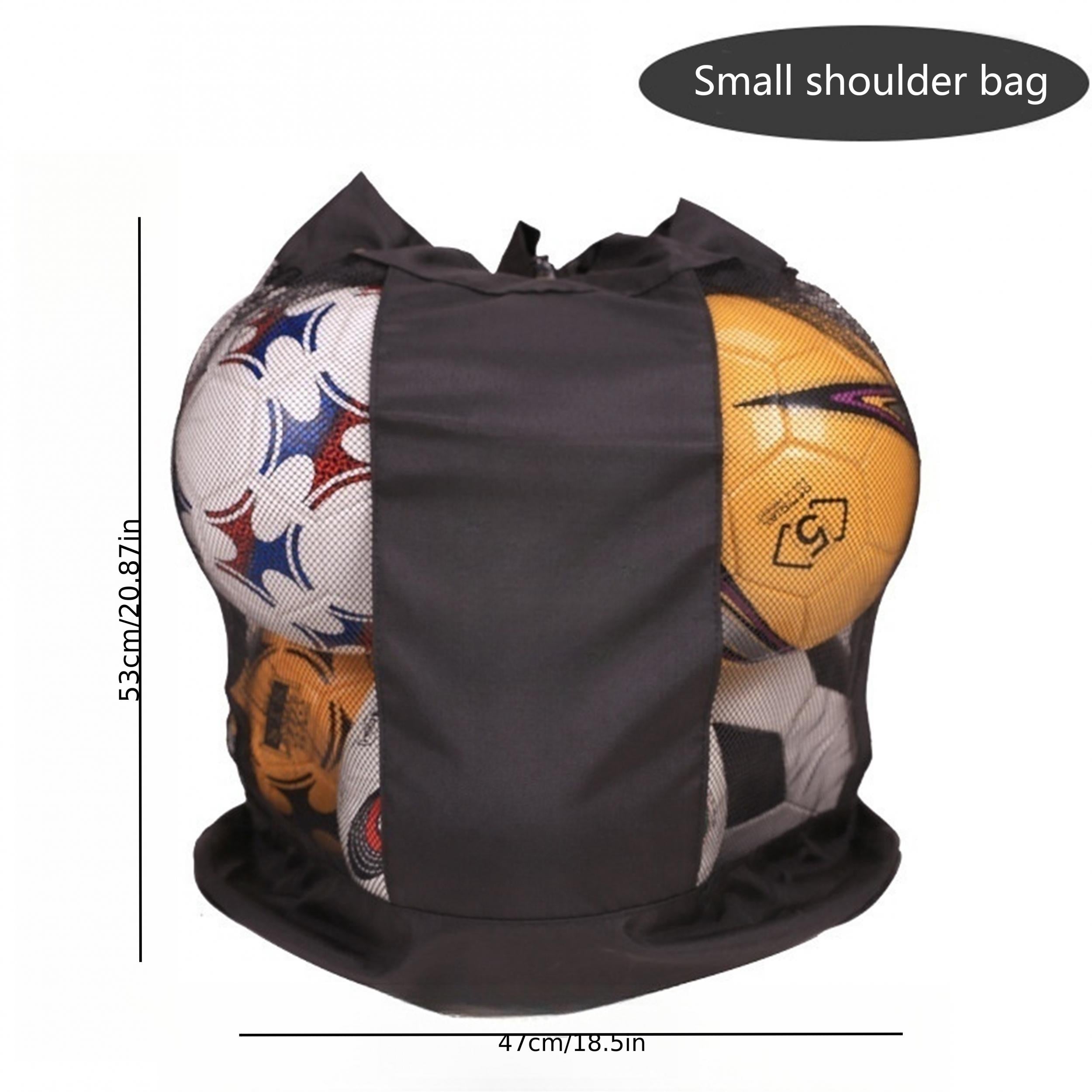 Sports Equipment Ball Storage Net Bag Large Balls Organizer Bag