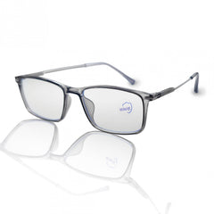 Men's Decorative Anti Light Reading Glasses with Pouch