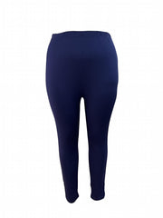 Dot Print Stretch Skinny Leggings