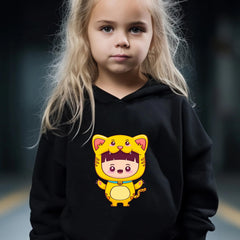 Cartoon Boy Print 2pcs Girls Outfits For Sports Spring Fall Outdoor Gift