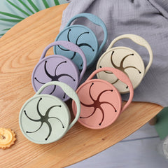 Baby Silicone Snack Cup - Folding Cup for Children