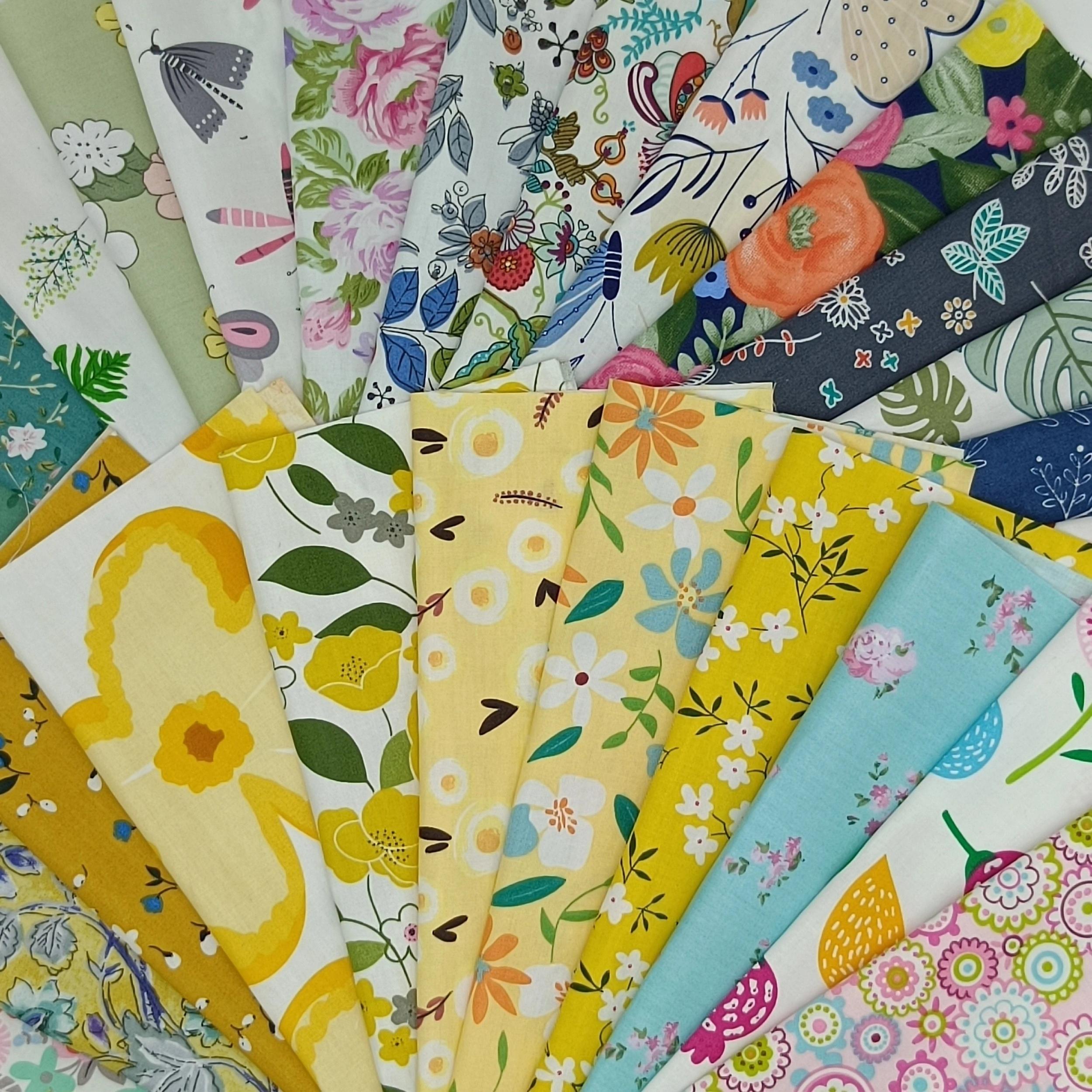 30pcs DIY Twill Patchwork Quilt Baby Quilt DIY Patchwork Colorful