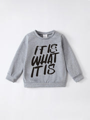 Astronaut Eye Planet Boys Sweatshirt Crew Neck Kids