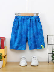 Boys Camo Shorts Comfortable Breathable for Summer