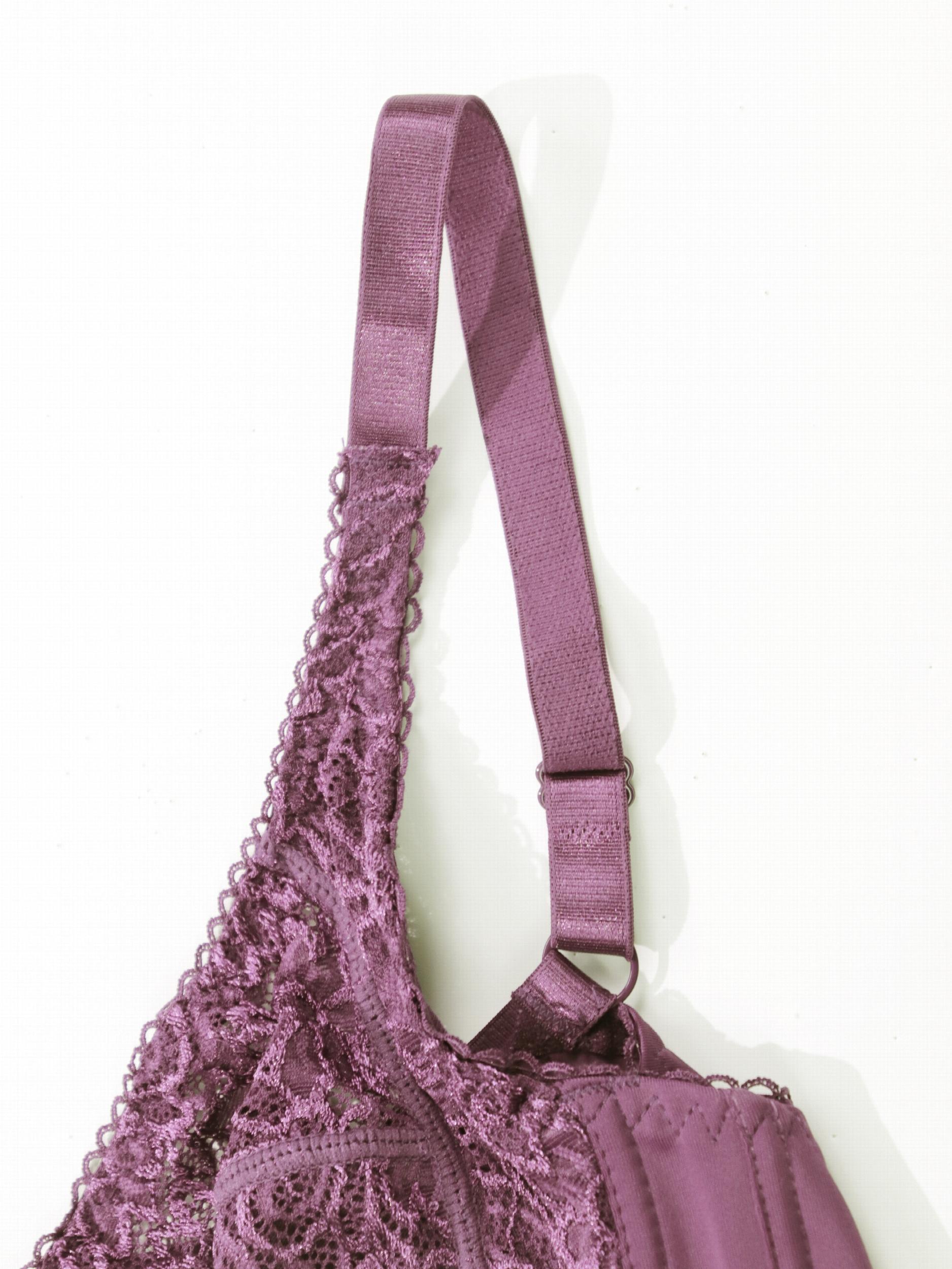 Lace Push Up Bra with Bow Tie - Comfortable & Breathable Lingerie