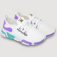 Women's Knit Sneakers Casual Lace Up Outdoor Shoes Lightweight Trainers