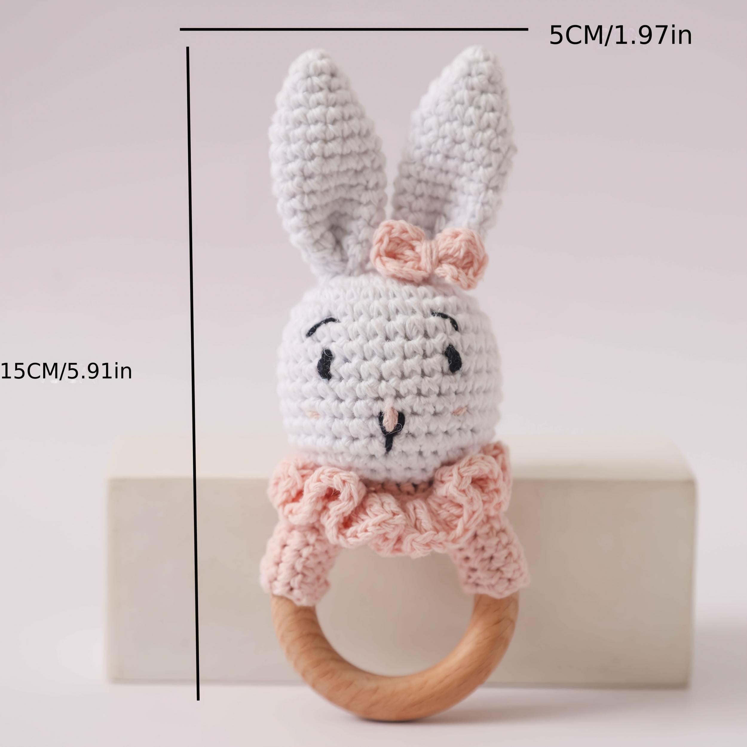 Handcrafted Baby Rattle Toy - Ideal Keepsake Gift for Newborns