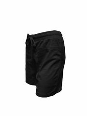 Patched Pockets Drawstring Shorts Casual Shorts For Women