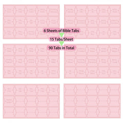 Golden Foil Bible Tabs For Women and Study