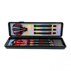 Soft Darts Set 18g Weight with 36 Extra Heads Tails Wings in Storage Box
