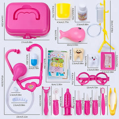 31pc Doctor Playset Dentist Toy Role Playing for Birthdays and Easter