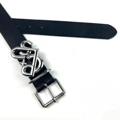 Gothic Cross Heart Leather Belt Vintage Punk Jeans Pants Belt For Women