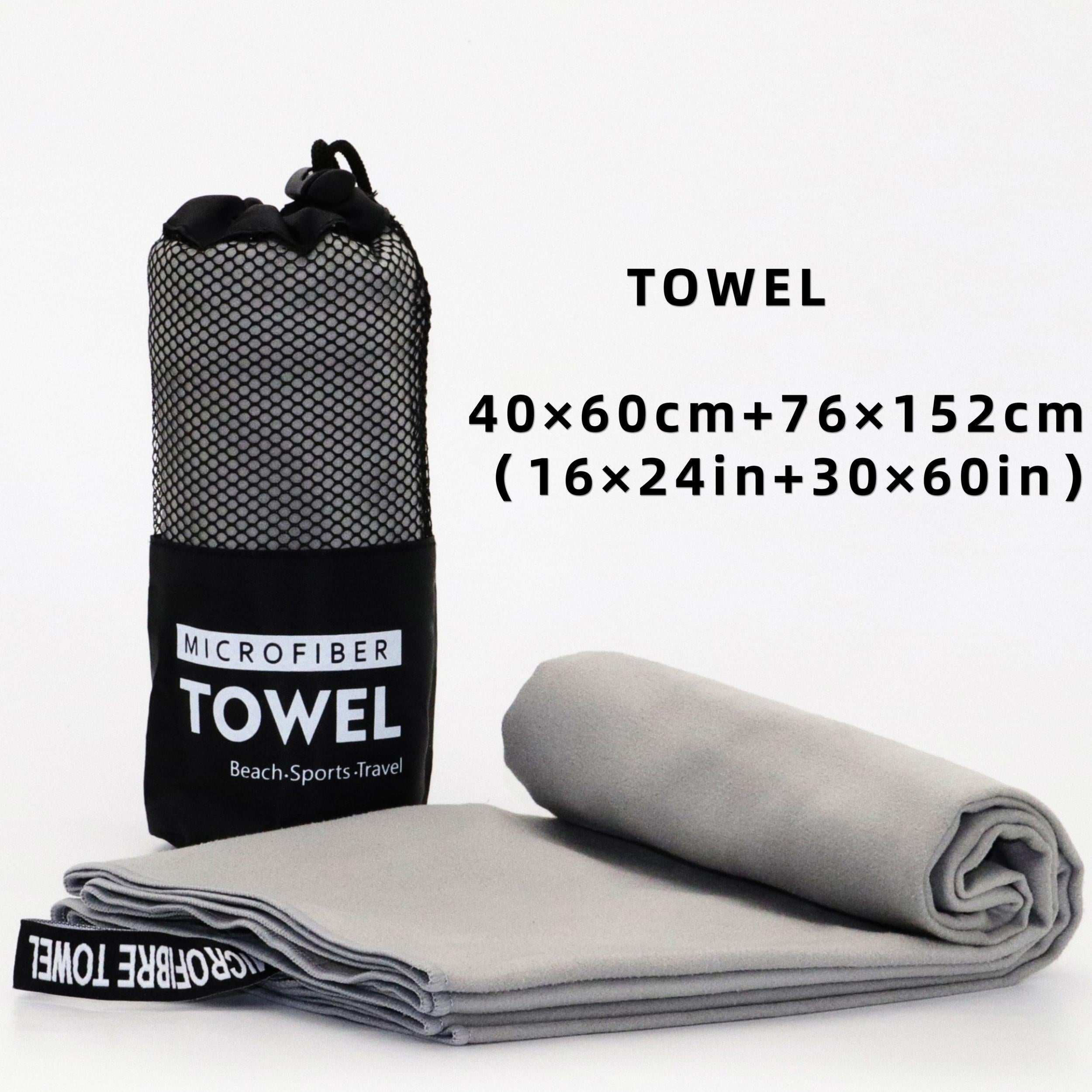 Microfiber Travel Towel for Camping Beach BackpackingHiking