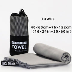 Microfiber Travel Towel for Camping Beach BackpackingHiking