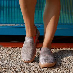 Women's Colorblock Canvas Slip On Shoes Lightweight Casual Footwear